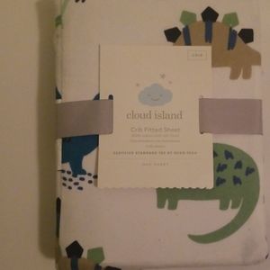 Crib fitted sheet